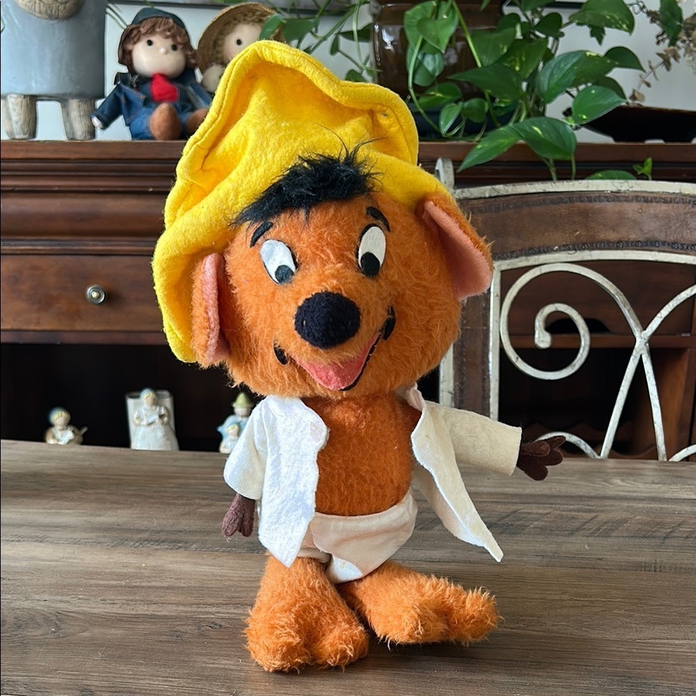 Rare Vintage 1968 Speedy Gonzales Plush Approx. 14 inches TALL